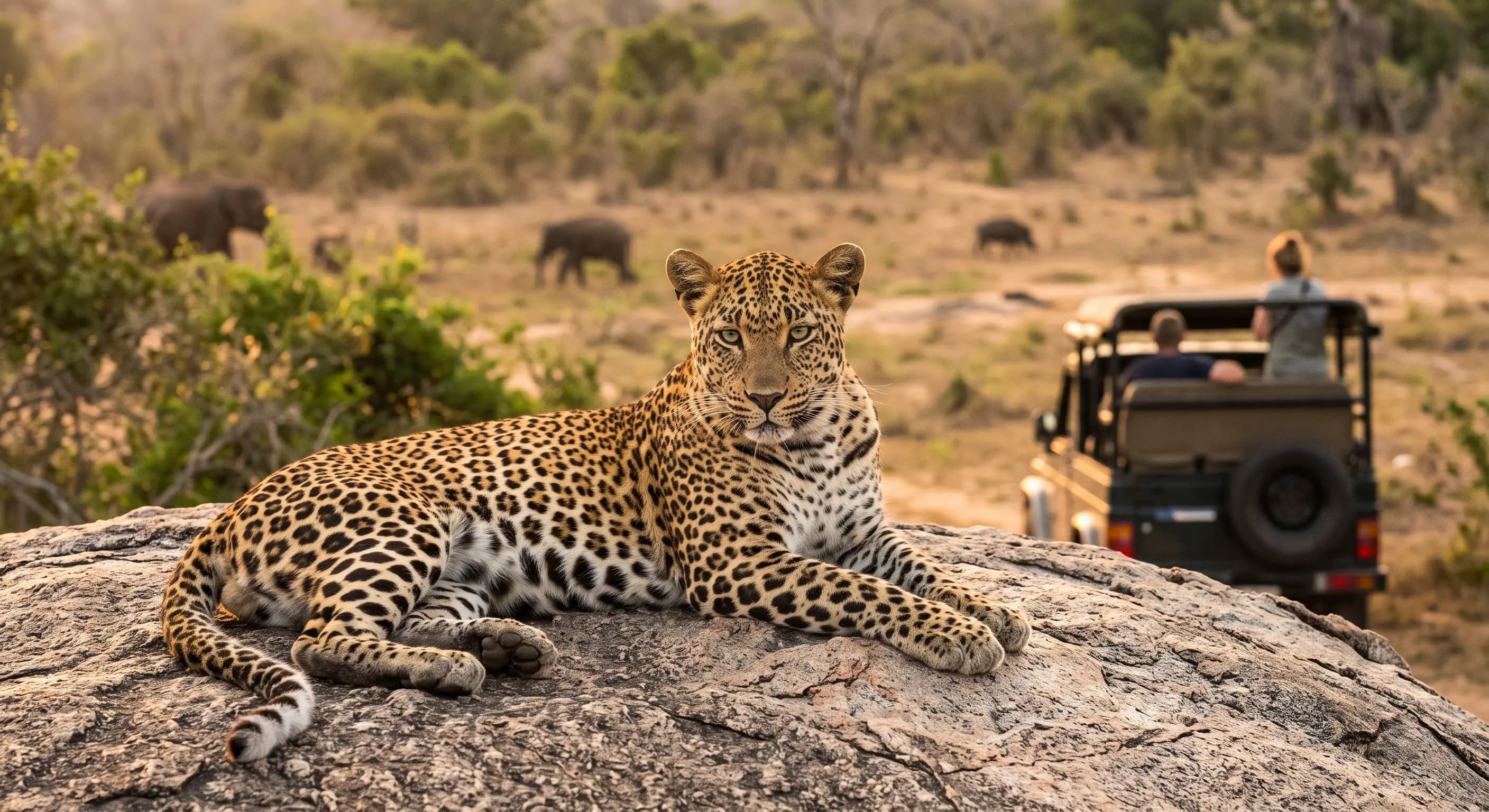 Sri Lanka Wildlife Safari - Wild Elephants and Safari Adventures